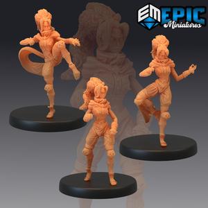 Monk Adventurer Set / Female Fighter / Martial Arts Girl