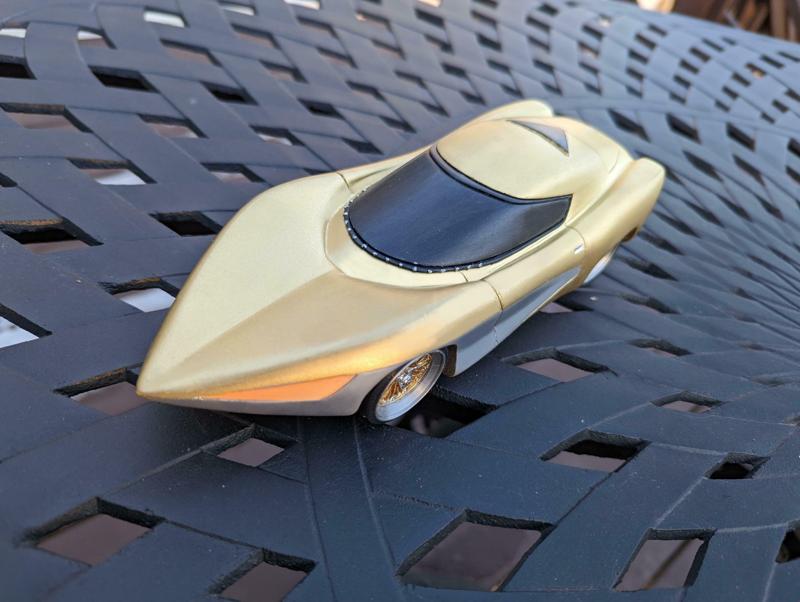 3D Printable Speed Racer GRX car