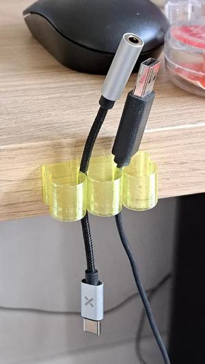 Cable holder/Cable management , vase mod,  Customisable !!!!   