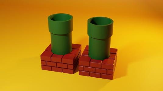 Free Vase Mario