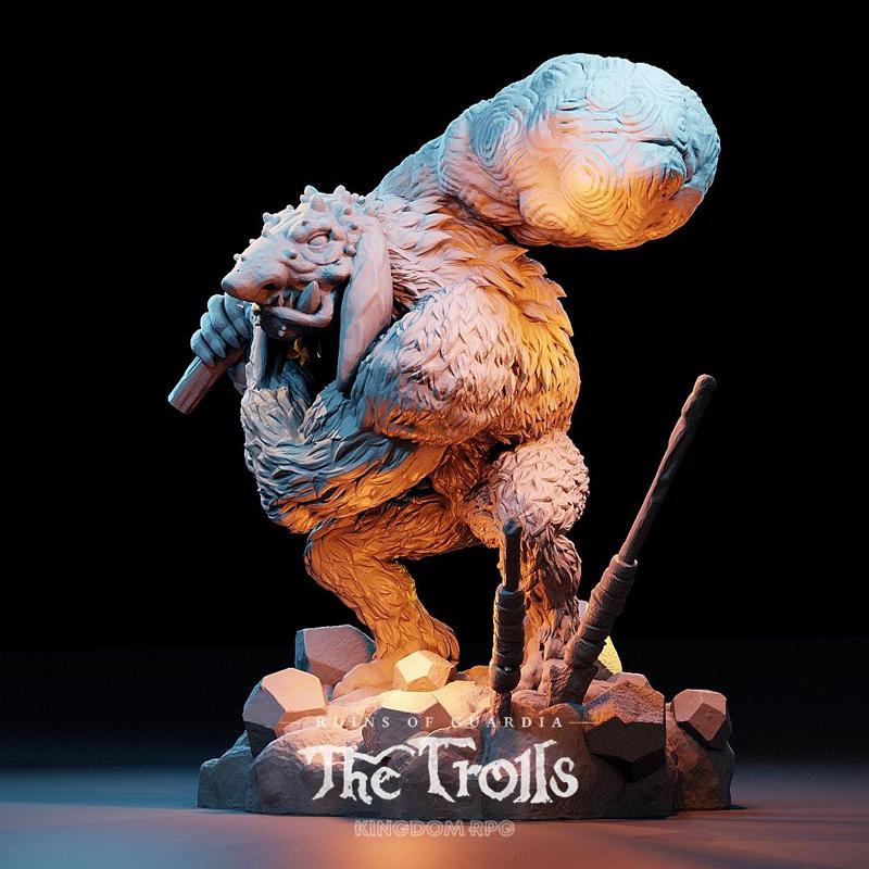 Ros'Go, the Brute - Ruins of Guardia: The Trolls