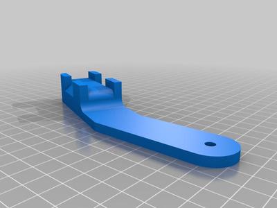 CR-10 Bed Cable Strain Relief