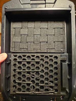 4Runner 5th Gen Center Console Box Lid Molle or Hex Panel   