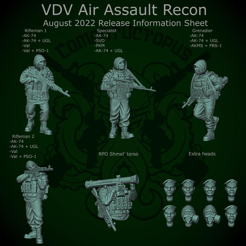 Patreon pack  14 - August 2022 - VDV Air Assault Recon