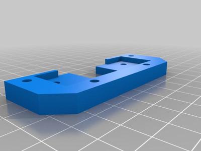 Door hinge plate
