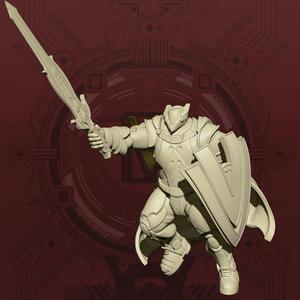 (Mercy's Reach) Void Knight - Charging Pose