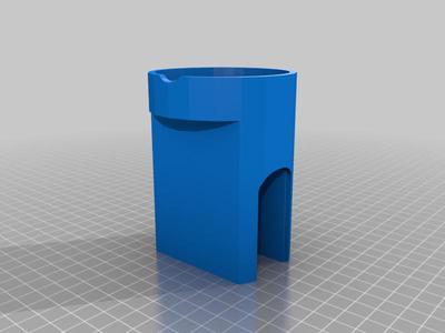 Hello Baby Crib Mount with 1/4 bolt hole x 1 inch