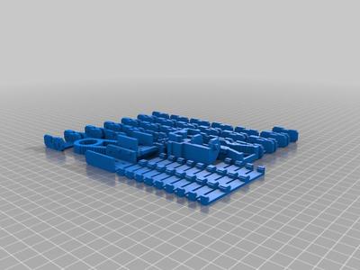 (3D Slash) CE3_cableChain_AllParts