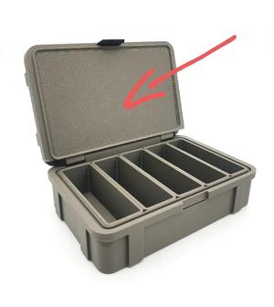 Ruggedized Storage Box - Top Insert   