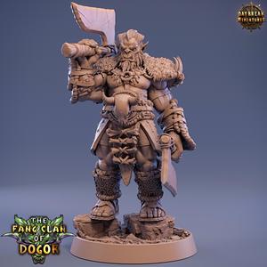 Kuu ndran Bluntcleaver - The Fang Clan of Dogor