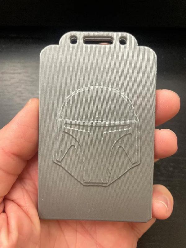 Mando ID Card Holder Tall   