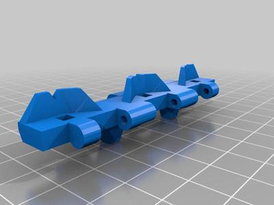 Track link for rc snow track