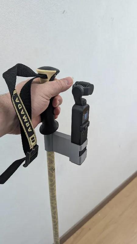 DJI Osmo Pocket 2 - Ski Pole Clip   