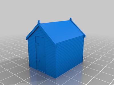 00 Gauge Garden Shed