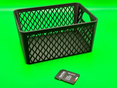 Diamond Pattern Basket - No.3 - Small Size