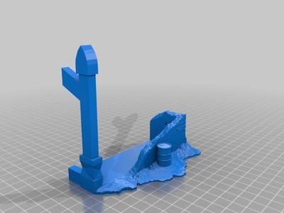 Gothic Dice Tower (Mising Courtyard)
