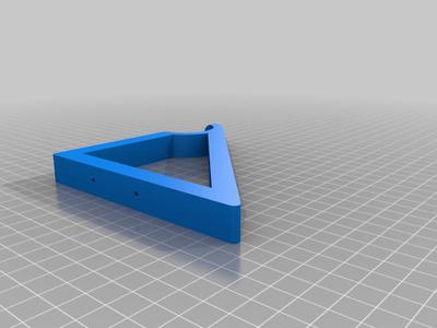 Filament wall hanger