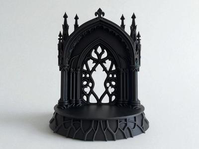 Gothic Cathedral Shelf Display for Dark Decor Goth