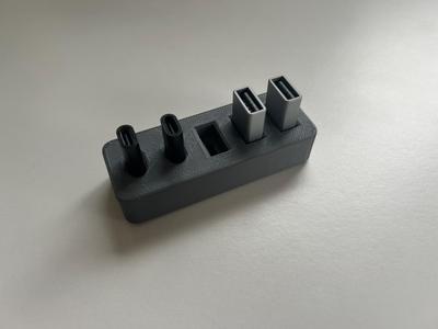 USB-C dongle organizer