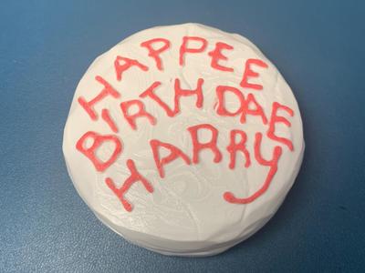 Magic Cake Storage Box Harry Potter Cake Box