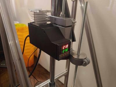 Slightly Taller SSRfin Enclosure for Buster Beagle Injection Molder