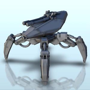 TR 800 soldier-robot 6 (+ supported version) - MechWarrior Scifi Science fiction SF 40k