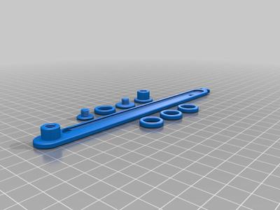 Expanding Sewing Gauge (Simflex Inspired) for Measuring Pleats and Button Holes