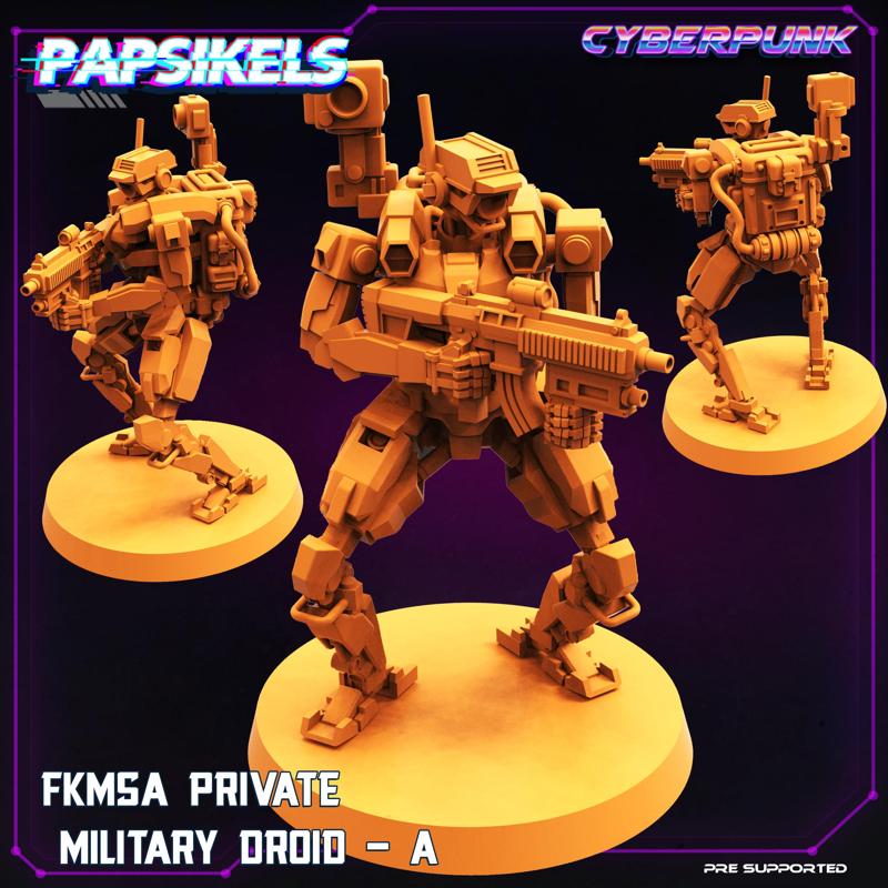 FKMSA PRIVATE MILITARY DROID - A