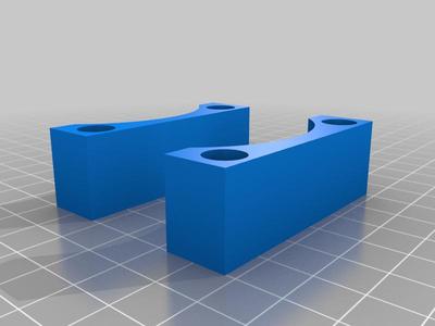 CO2 bottle rest, 5 mm high