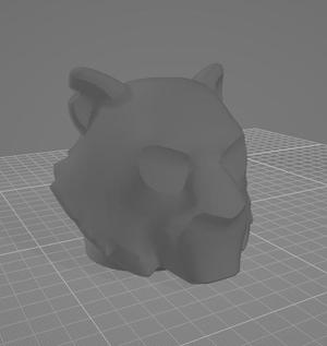Lego Tiger Head