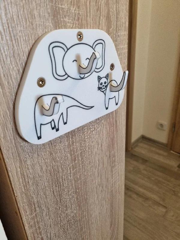 Cute clothes hook for toddlers   
