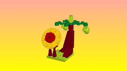 NotLego Lego Training Target Model 30062
