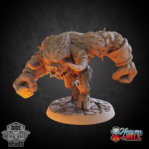 Giant Minotaur Demon (pre-supported included)