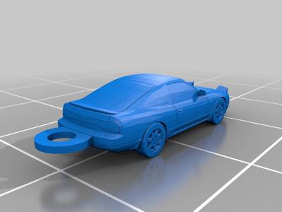 Nissan 180sx keychain