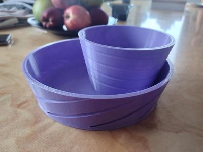 bowl for pistachios, peanuts, chips ...