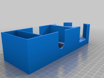 Poker Accessory Tray - Standard Casino Tray Sized Button and Card Holder