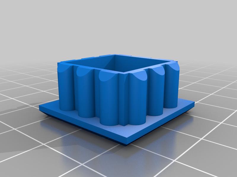 End Cap for Harbor Freights (Pittsburgh Automotive) Mechanics Roller Seat