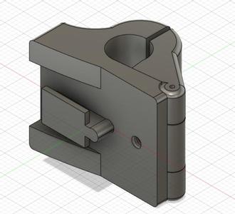 9mm bar mount for Lampa USB-Fix Trek 38828 