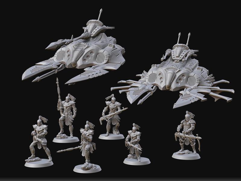 RT MINIATURES MAY SCIFI PACK