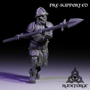 Skeletal Army - Two Handed Spear