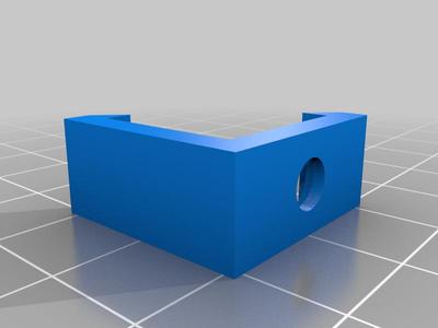 LED stripe holder - Aluminium Corner Profile holder 45 Degrees