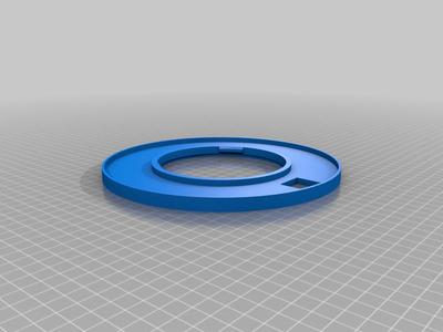 Modular Hydroponics Dollar Store Trash Bin Lid (7.5" O.D)