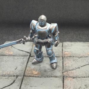 Rune Plate Knight, Pose A; Miniature