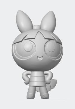 The Powerpuff Girls Blossom figurine