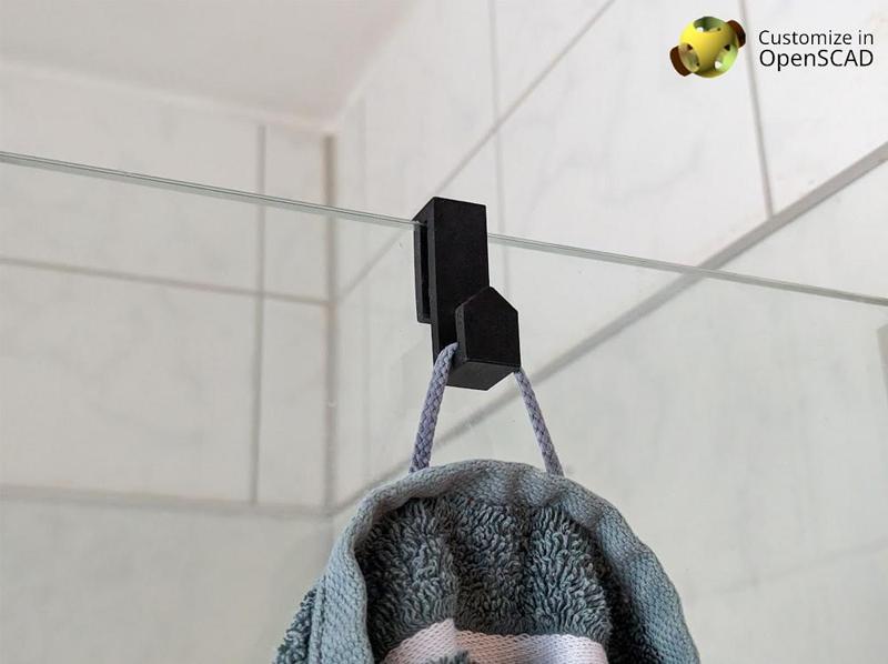 Customizable Hook (OpenSCAD)