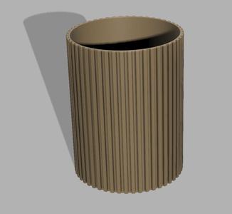 RetroLines: Vertical Pen Holder