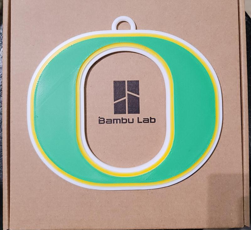 OREGON 3D Logo 180mm series