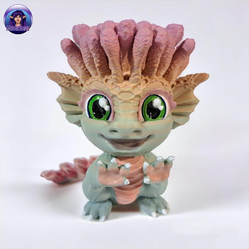 Coral Dragon Hatchling