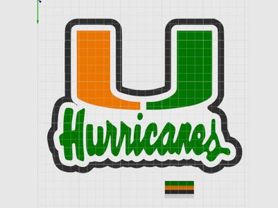 Miami Hurricanes - LED Light Box (Updated)