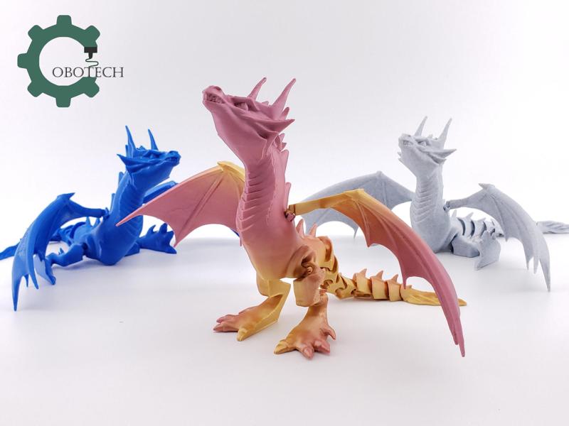 Cobotech Articulated Dragon with Detachable Wings by Cobotech